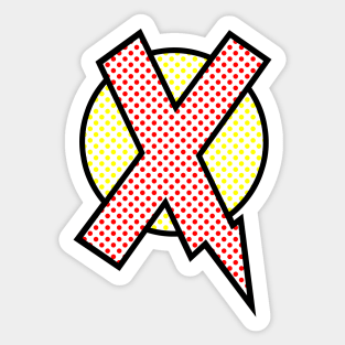 X-Statix is Pop Art Sticker